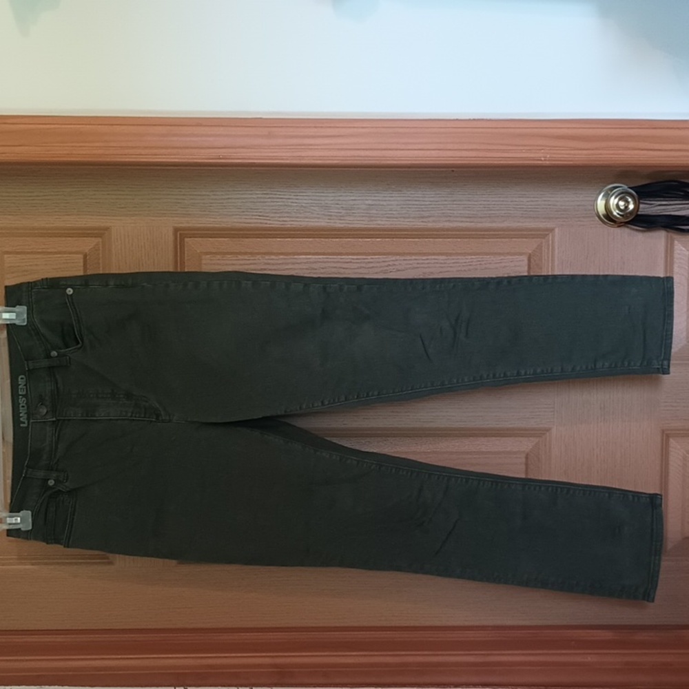 Lands End High Rise Slim Ankle  Jeans